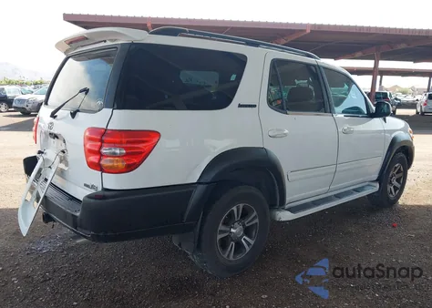 2001 Toyota Sequoia Limited V8 from USA, damaged, VIN 5TDZT38A61S054835